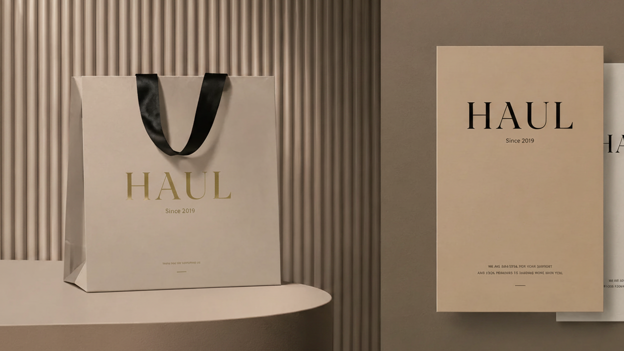 Haul Packaging Mockup