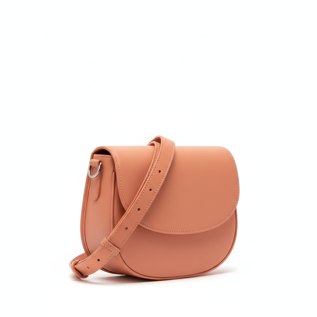 Everyday Saddle Bag – Coral Peach – Hero