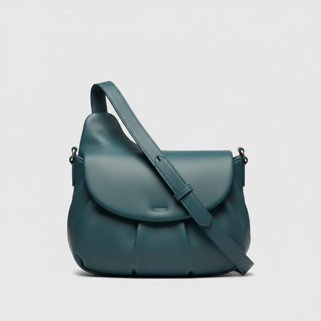 Versatile Sling luxury sling bag in Ocean Teal – front view