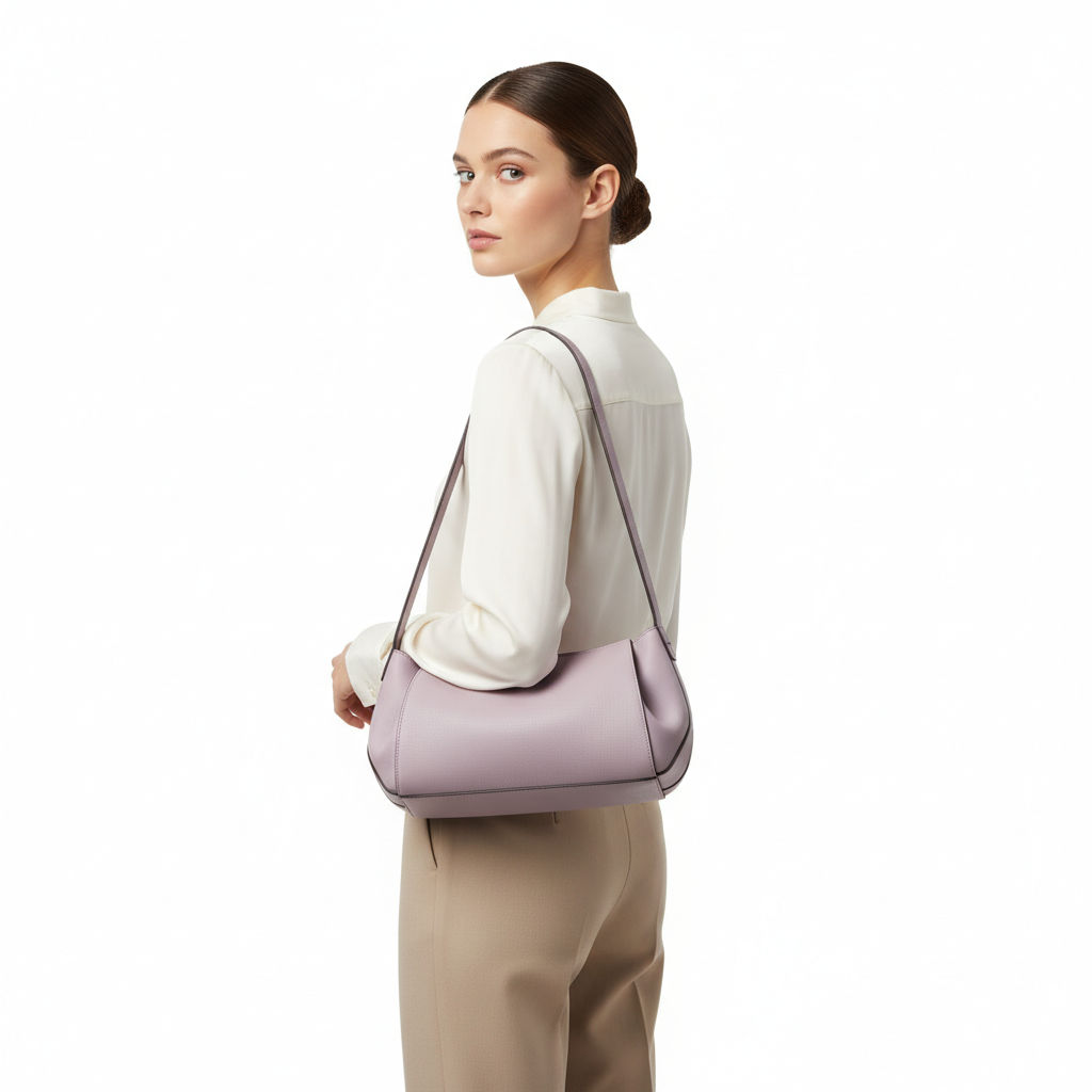 Modern Pouch Bag – Soft Lilac – Model