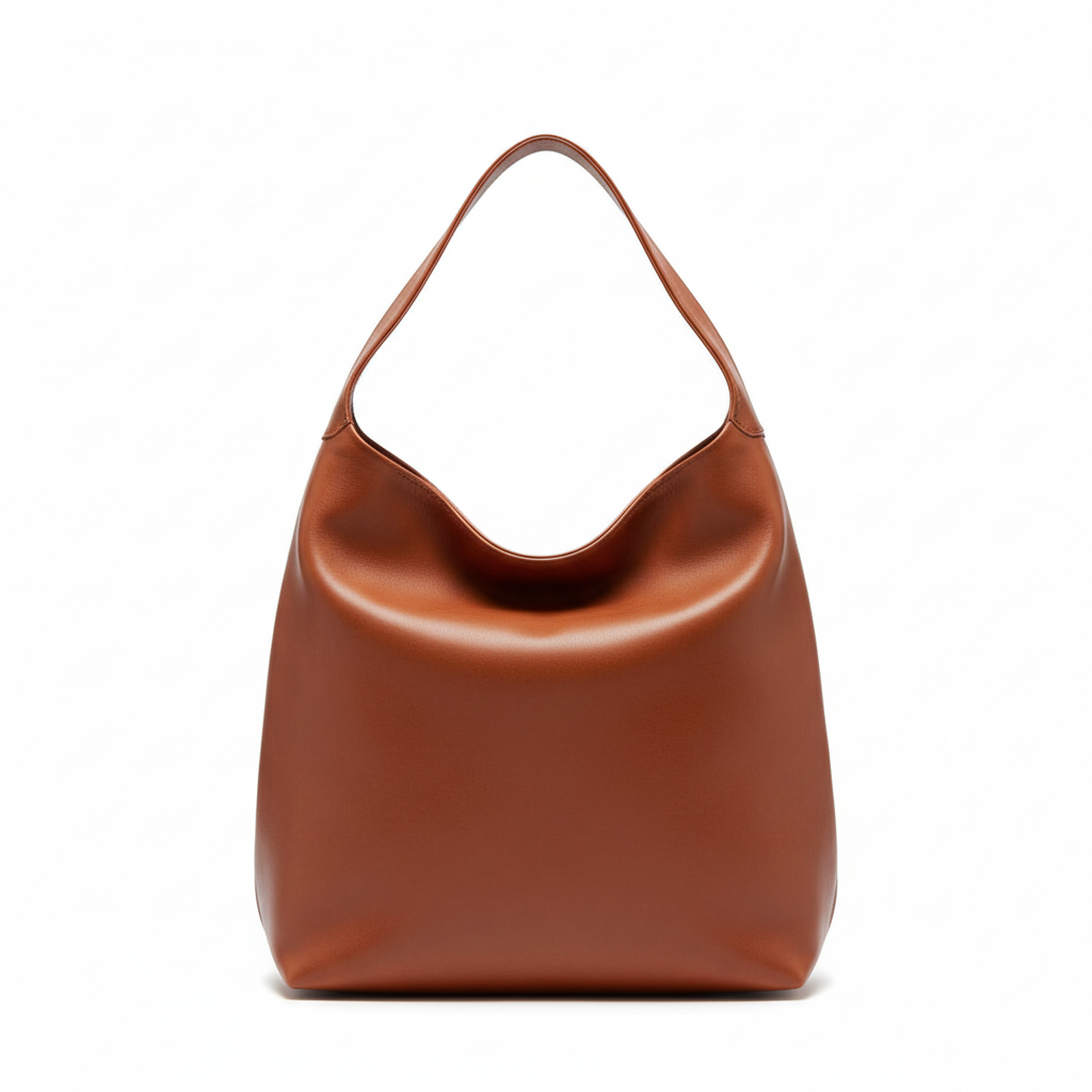 Smooth Flow Hobo Bag – Cinnamon Copper – Front View